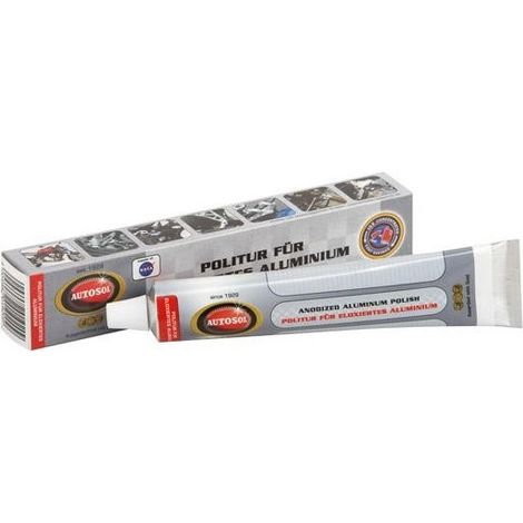 Pulido para el aluminio anodizado tubo 75 ml (por 24)