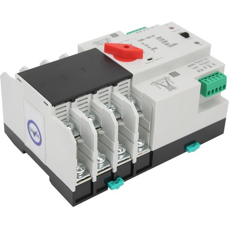 Commutateur de transfert automatique double alimentation avec disjoncteur ZGQ5-100/4P 220 V (1/5)