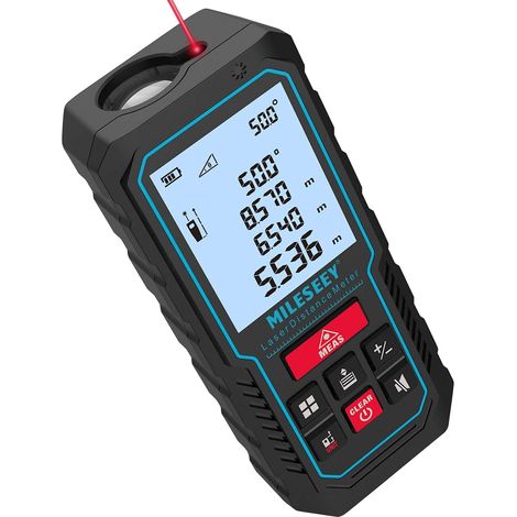 Appareil de mesure laser 60 m, télémètre laser, ruban de mesure laser, mesure de diamètre