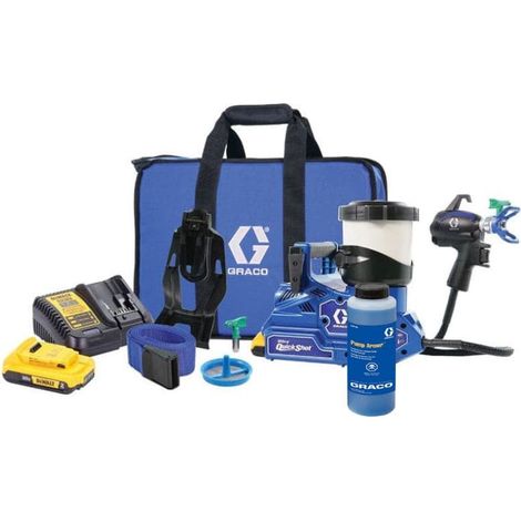 Pistola a spruzzo per vernice (2x2,0 Ah) + liquido di conservazione - GRACO 20B476X1