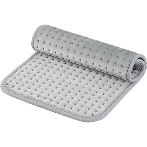 670 Sous-lit chauffant super douillet, 43 x 84 cm, dormir sur un nuage, arrêt automatique, protection anti-surchauffe, 4 niveaux de température, lavable, pour tous les matelas courants (1/5)