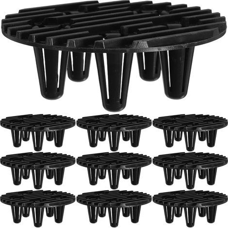 Lot de 12 rehausseurs pour plantes : supports pour pots de fleurs - Idéal pour l'intérieur, l'extérieur, les et les patios - Cale-pots pour fleurs de jardin (1/5)
