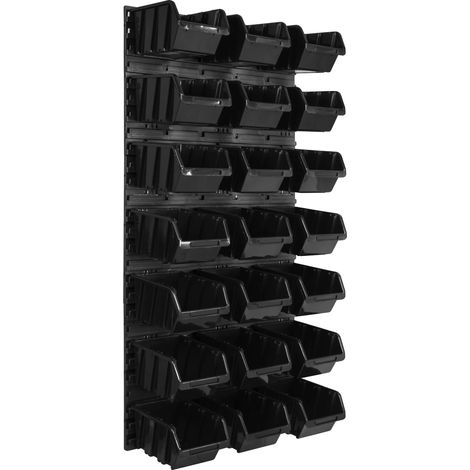 Panneau d'organisation d'outils, 58 cm x 117 cm, matériau plastique, design mural, configuration mobile, gestion efficace des outils (1/5)