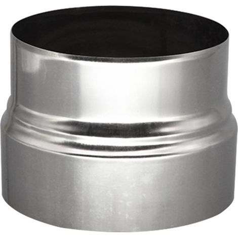 – Réducteur de tuyau de poêle 120 mm à 110 mm – Acier inoxydable résistant à la chaleur – Connexion sans soudure pour chauffage et ventilation (1/5)