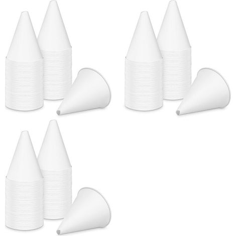 Konischer Papiertrichter, geeignet für 150 Papiertrichter, für 6 Unzen Maschinenöl, Benzin, Zapfsäulen oder Flaschen.