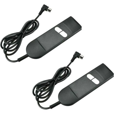 2 Pack Commande Manuelle Fauteuil À 2 Boutons Inclinable Télécommande Interrupteur Pour Fauteuil Électrique Pour Fauteuil Élévateur, Canapé Électrique, Fauteuil Inclinable