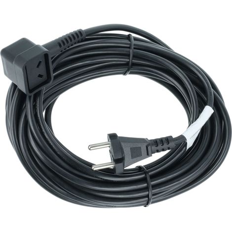 vhbw Stromkabel kompatibel mit Numatic NVP 180 Staubsauger - 10 m Kabel, Anschlusskabel