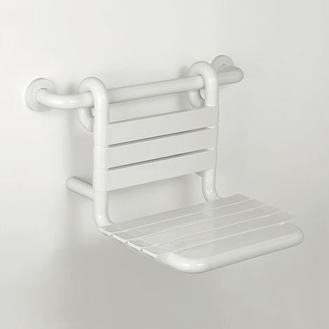 pba 01 Duschsitz, 445x485x440mm einhängbar breiter Sitzfläche, aus Ny