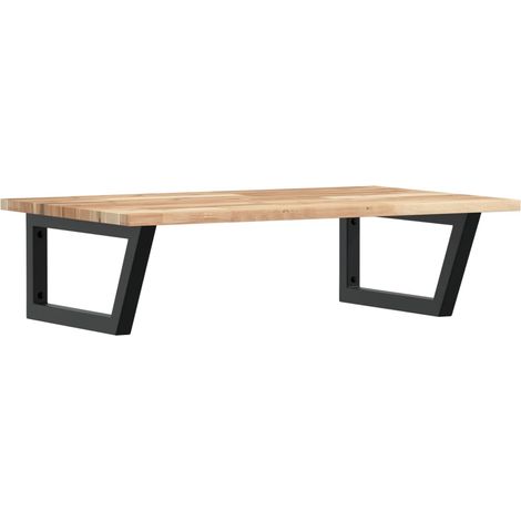 Maison Exclusive - Waschbeckenregal Wandmontage Stahl und Akazien