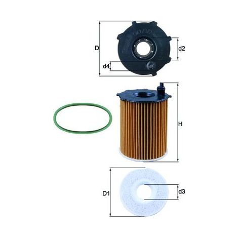 ÖLFILTER OX1712D1 KNECHT