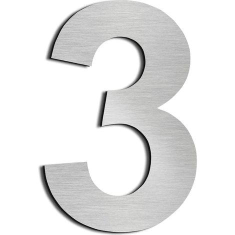 House Number Letterbox Numbers Steel Adhesive (1/2)