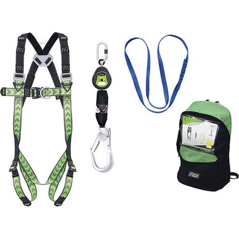 Kit imbracatura di sicurezza anticaduta premium per montatori di ponteggi - FA8010900