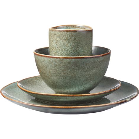 Mica Decorations Service de table Vert H32xl27xL31cm (1/5)