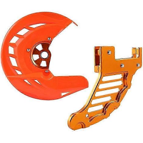 Protection de disque de frein avant et arrière pour KTM EXC, EXCF, SX, SXF, XC, XCF, EXC-F 125, 200, 250, 300, 350, 400, 450, 525, 530 (2003-2014) (1/5)