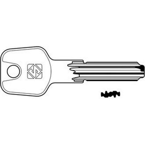 5PZ CHIAVI PUNZONATE PER CILINDRI TITAN 6 SPINE BAI26 - BAI26