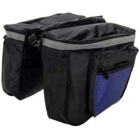 Gepäckträgertasche für Mountainbikes, Satteltasche, Doppelgepäckträgertasche für Fahrräder, Fahrradzubehör (1/5)