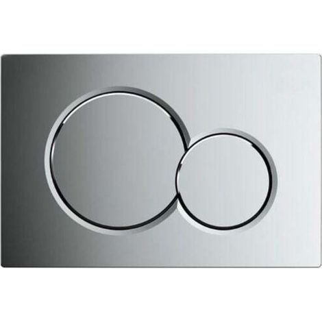Convient pour la plaque de déclenchement Geberit Sigma01 - SIGMA01, chrome poli (115.770.21.5) (1/4)