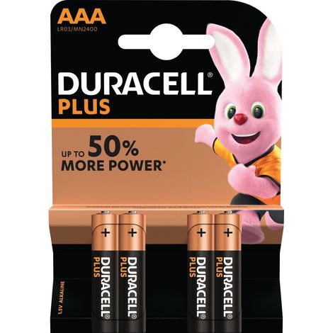 Piles Aaa Duracell Longue Durée, Usage Quotidien - Powercube (1/3)
