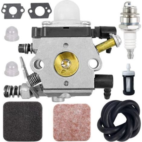 WT 253 1 Carburateur pour Stihl BG72 BG75 HS80 FS80 FS85 BG4227 Souffleuses à Feuilles Remplace WT253 42271200600 avec Filtre à air Bougie d'allumage Filtre à Carburant Ligne de Carburant (1/5)