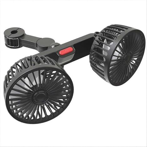 Leistungsstarker, tragbarer, drehbarer USB-Ventilator, wiederaufladbarer Mini-Handventilator, kühle Brise mit 360°-Schwenkfunktion, kabelloses Modell für Büro, Reisen und Outdoor-Aktivitäten. (1/5)