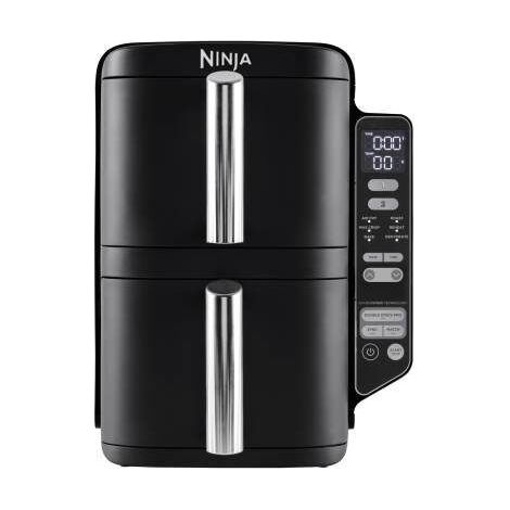 Ninja SL300EU Friggitrice ad Aria Double Nera 7,6L