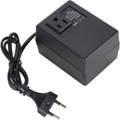 Convertisseur De Tension - 300 W - 220 V Vers 110 V - Adaptateur Prise EU - Pour Appareils Électroniques - 1 Pièce (1/4)