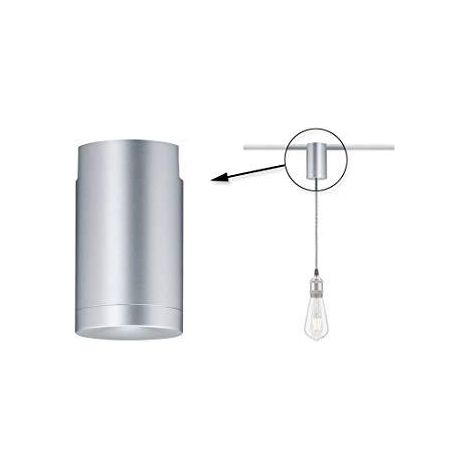 Paulmann Adaptador URail cromo para luminaria interior
