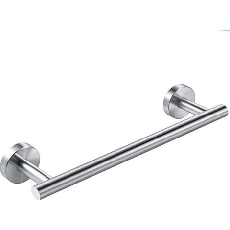 Porte-Serviettes Mural - Inoxydable - 31cm - Antirouille - Contemporain - Salle de Bain (1/4)