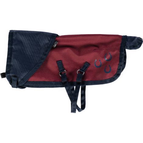 Taglia unica, blu scuro e bordeaux: Coperta giocattolo per cavallini peluches Cuddle Pony (1/5)