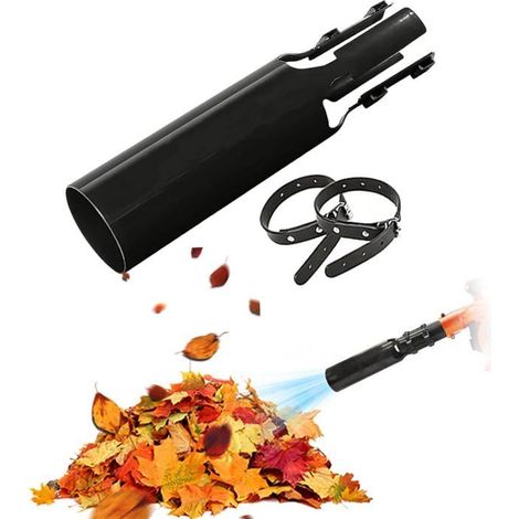KLVGTIFS PU - Extension Buse pour Souffleur de Feuilles,Souffleurs Augmente la Vitesse Puissance du Flux D'air Le Nettoyage Jardin Pelouse Allées (1/5)