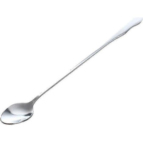 Cuillère/cuillère à thé à long manche en acier inoxydable de 10 pouces (1/5)