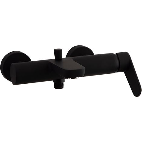 RAMONSOLER 360501SNM ALEXIA Grifo Monomando Baño-Ducha Sin Equipo Negro Mate - ref: 36C303662 (1/2)