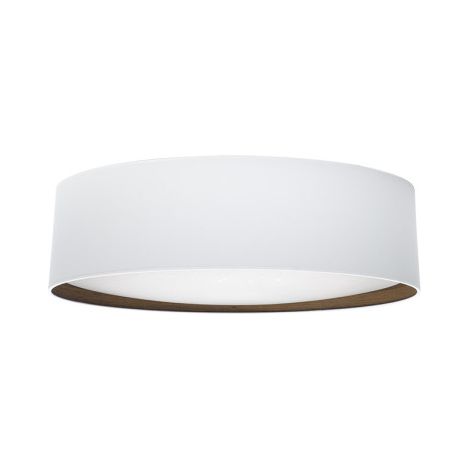 Plafoniera 96w Tatiana Bianco/Legno scuro 3000-4000-6500k 14x60x60 Cm 7488lm (1/2)