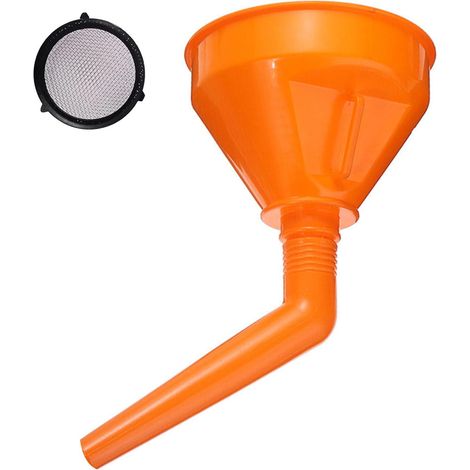 Entonnoir Pour Automobile,Universel Plastique Entonnoir Essence avec Tuyau et Filtre pour Diesel Kérosène,Huile Moteur et Essence,Convient aux Voitures,Camions,SUV,Fourgonnettes,Jeeps,Motos (1/5)
