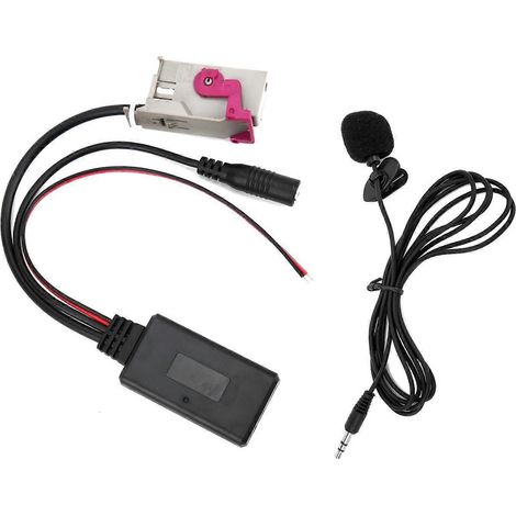 Module Bluetooth pour voitures avec câble AUXIN, adaptateur microphone sans fil de remplacement pour A3 A4 A6 A8 TT R8 RNSE (1/5)