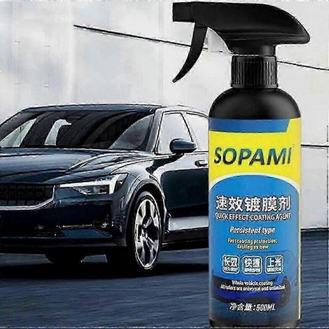 Lot de 1 à 3 sprays de protection et de polissage Sopami pour voiture et moto (1/5)