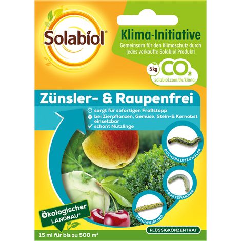 Solabiol Zünsler- & Raupenfrei - 15 ml (1/5)