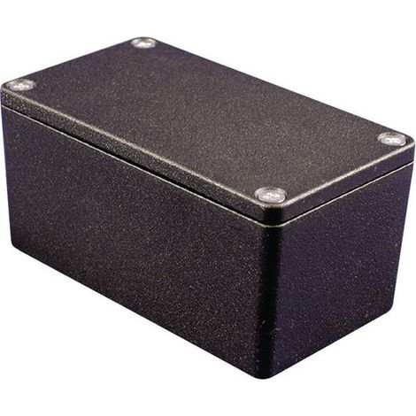 Hammond Electronics 1550Z108BK Contenitore universale Alluminio Nero 1 pz.