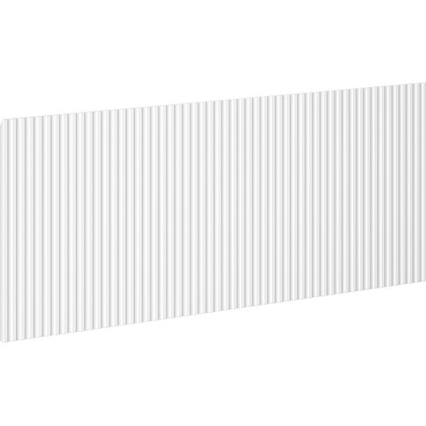 Mexen Rivel Front geriffelt für Badezimmerschrankkorpus 100 x 43,5 cm, weiß matt - 91A20-1000-470-1-01 (1/2)
