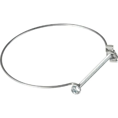 Abrazadera monofilar para tubos flexibles, diámetro 125 mm