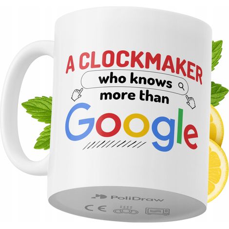 Lustige Kaffeetasse mit witzigem Textdesign für Uhrmacher – ideal für Geburtstage, Namenstage und Feiertage. Hochwertige Tasse für besondere Anlässe, ob zu Hause, im Büro oder bei der Arbeit. Farbe: W