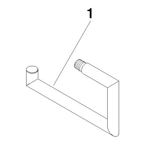Dornbracht 90282264000-00 Support Pièces de rechange