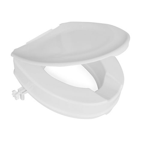 CIAMBELLA ALZAWATER UNIVERSALE RIALZATA CON COPERCHIO VICTOR- Bianco- DH- pezzi 1 (1/2)