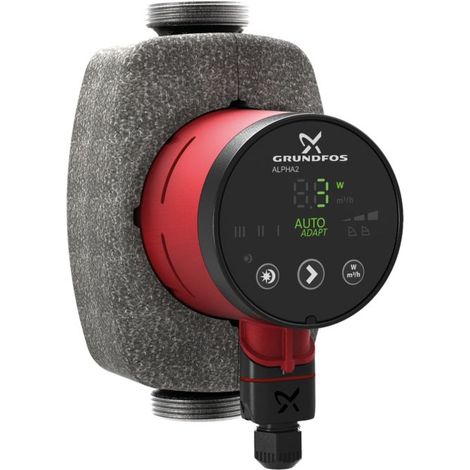 Grundfos ALPHA2 25-40 N 180 mm circulateur pour chauffage et climatisation 18 W, G 1 1/2, 99271969
