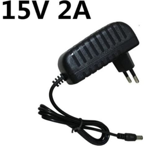 Adaptateur Chargeur Universel - - 15V 2A - Prise EU - Embout 5.5mm2.5mm - Noir (1/4)