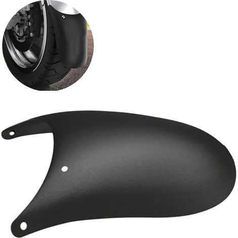 Garde-boue avant moto en plastique haute résistance, motif unique, pare-boue moto robuste, kit de protection, diamètre D, accessoire moto durable. (1/5)