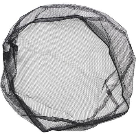 Housse de Protection 18 Pouces Noir en Polyester pour Ventilateur Rond  Élastique, Réutilisable, Filet de Sécurité Anti-pincement, Protection les Poils D’animaux, Sandales Femme (1/5)