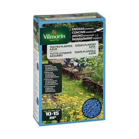 Fertilizzante blu granulato Vilmorin universale per tutti i tipi di piante - 800 g