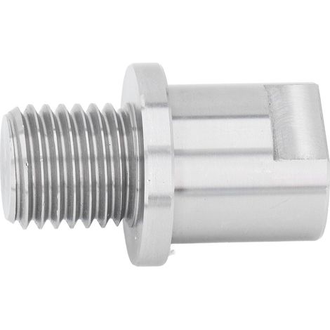 Adaptateur de broche pour poupée fixe de tour, mâle 1 po x 8 TPI, diamètre intérieur 5/8 po, pour mandrin de tour à bois. (1/5)