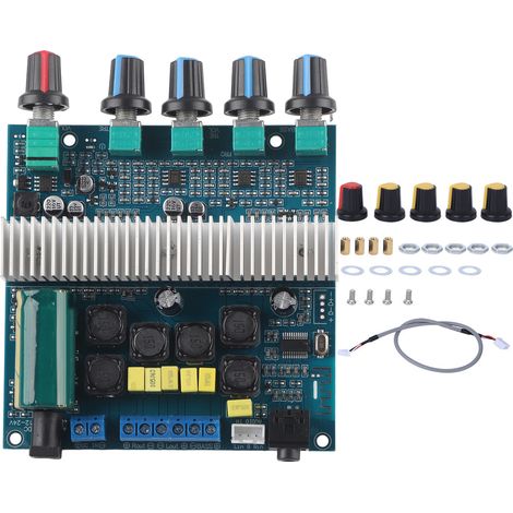Carte d'amplificateur numérique de caisson de basses PA3116, sortie 3 canaux 12-24V 100W + 50W (1/5)